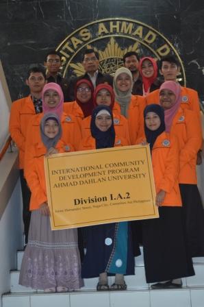 Mahasiswa UAD  KKN Di Fhilipina