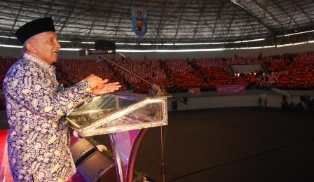 Prof. Dr. H. Amien Rais: Generasi Muda Harus Berfikir Rasional dan Realistis
