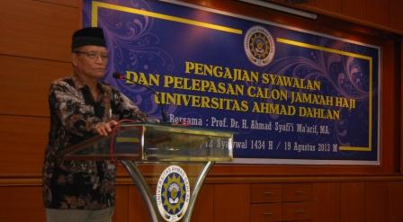 Syawalan UAD: Syawalan Menjaga Silaturahim